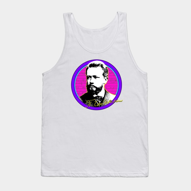 Tchaikovsky Tank Top by Retro-Matic